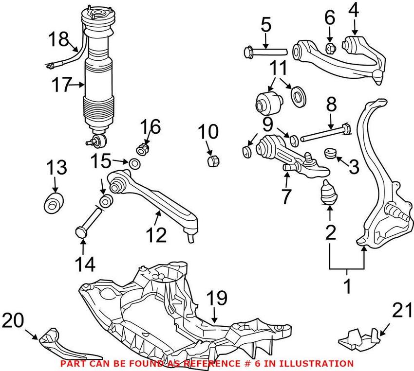 Mercedes Differential Housing Nut 000000003275